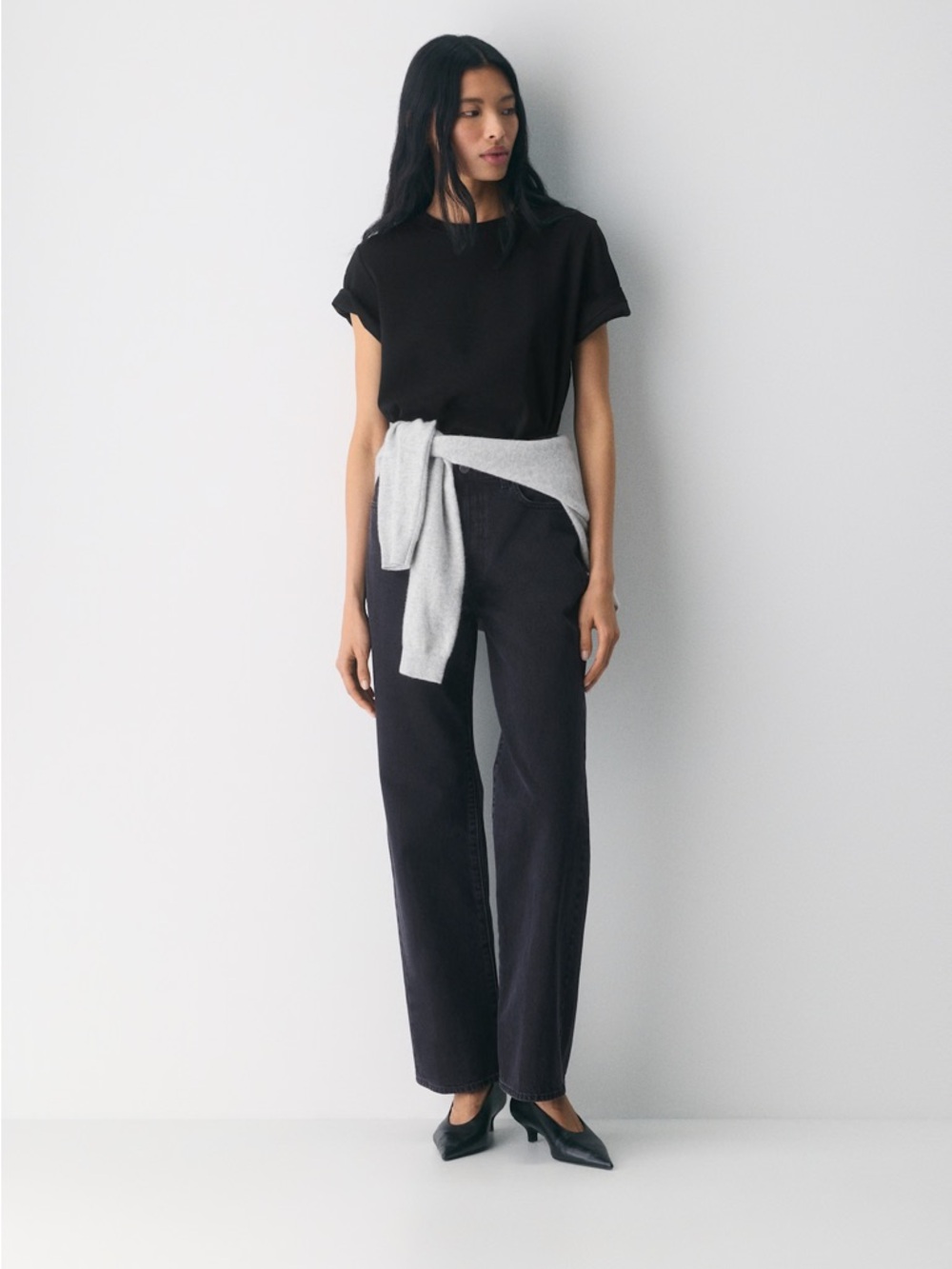 Aritzia Denim Forum The Farrah Hi-Rise Wide Jean